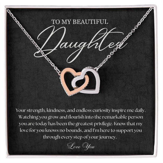 To My Daughter Necklace, Daughter Gift